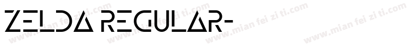 Zelda Regular字体转换